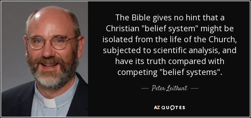 The Bible gives no hint that a Christian 