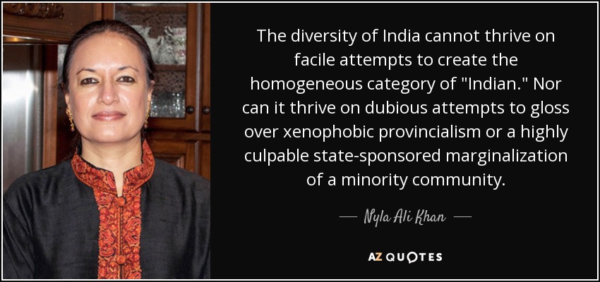 The diversity of India cannot thrive on facile attempts to create the homogeneous category of 