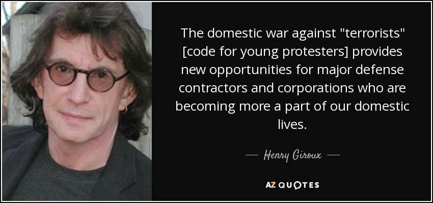 The domestic war against 