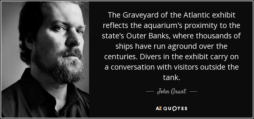 The Graveyard of the Atlantic exhibit reflects the aquarium's proximity to the state's Outer Banks, where thousands of ships have run aground over the centuries. Divers in the exhibit carry on a conversation with visitors outside the tank. - John Grant
