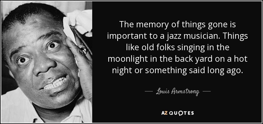 Music is Life Itself Louis Armstrong Inspirational Quote 