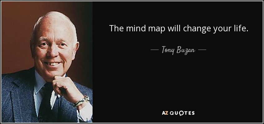 The mind map will change your life. - Tony Buzan
