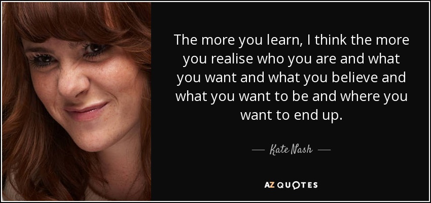 bruger lugt glans TOP 19 QUOTES BY KATE NASH | A-Z Quotes