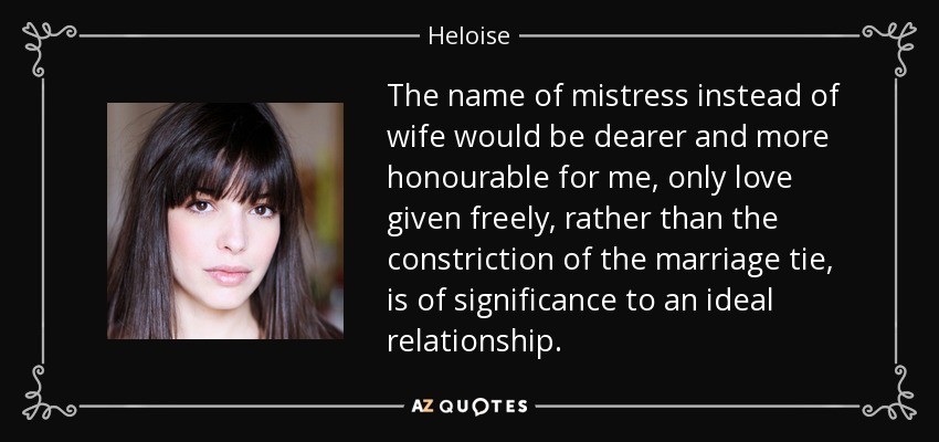 Quotes to mistress wife 