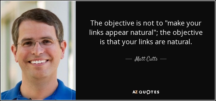 The objective is not to 
