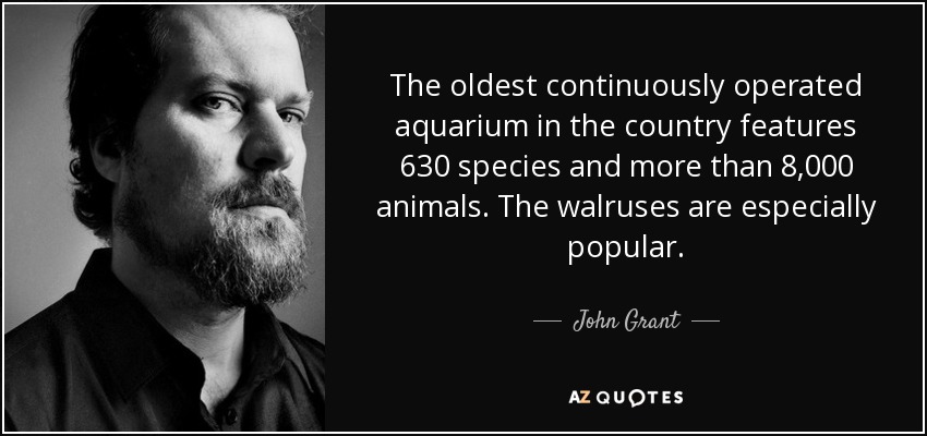 The oldest continuously operated aquarium in the country features 630 species and more than 8,000 animals. The walruses are especially popular. - John Grant