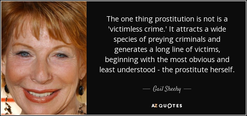 is prostitution a victimless crime