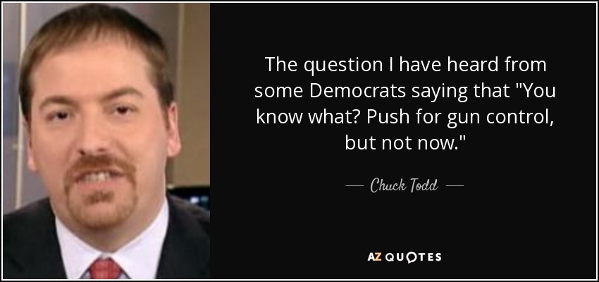 The question I have heard from some Democrats saying that 