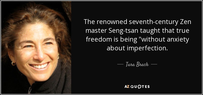 The renowned seventh-century Zen master Seng-tsan taught that true freedom is being 
