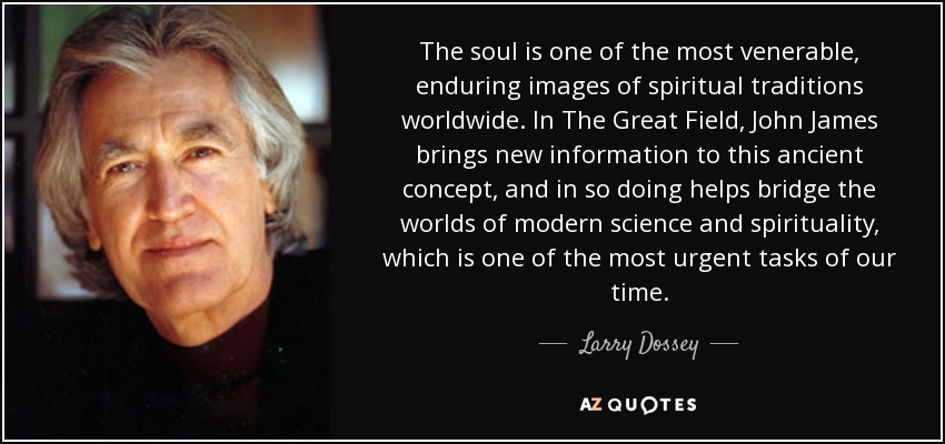 The soul is one of the most venerable, enduring images of spiritual traditions worldwide. In The Great Field, John James brings new information to this ancient concept, and in so doing helps bridge the worlds of modern science and spirituality, which is one of the most urgent tasks of our time. - Larry Dossey