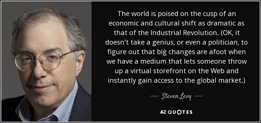 TOP 13 QUOTES BY STEVEN LEVY | A-Z Quotes