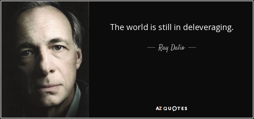 The world is still in deleveraging. - Ray Dalio