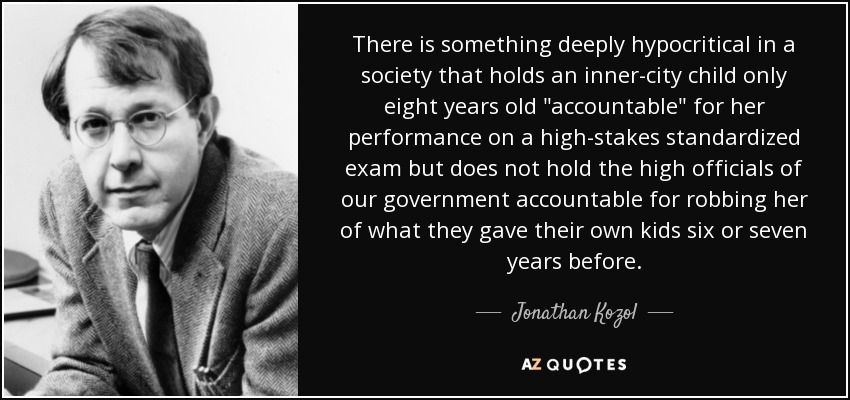 There is something deeply hypocritical in a society that holds an inner-city child only eight years old 