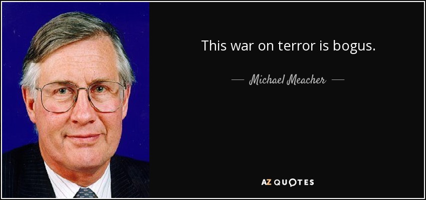 This war on terror is bogus. - Michael Meacher