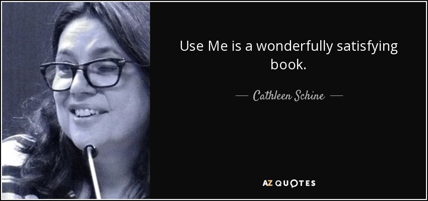 Use Me is a wonderfully satisfying book. - Cathleen Schine