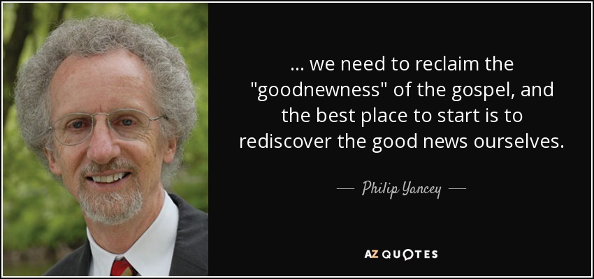 ... we need to reclaim the 