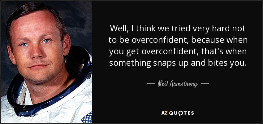 TOP 25 OVERCONFIDENT QUOTES | A-Z Quotes