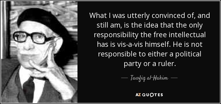 TOP 5 QUOTES BY TAWFIQ AL-HAKIM | A-Z Quotes