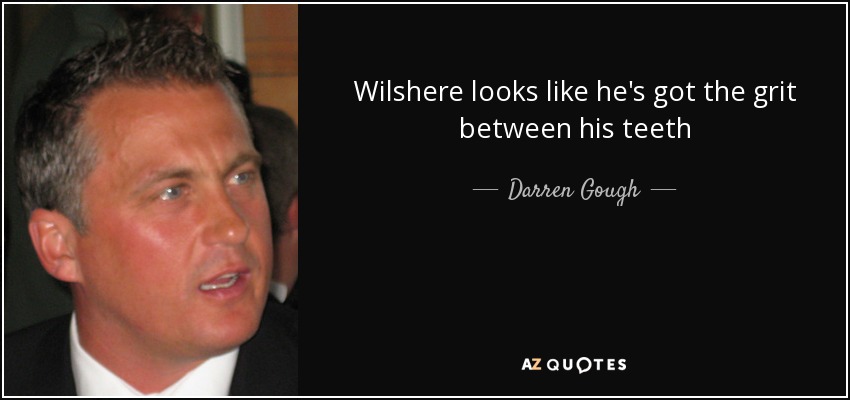 Wilshere looks like he's got the grit between his teeth - Darren Gough
