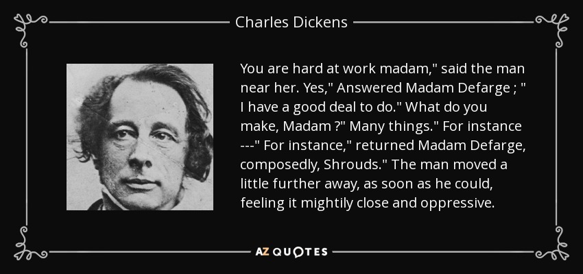 You are hard at work madam ,