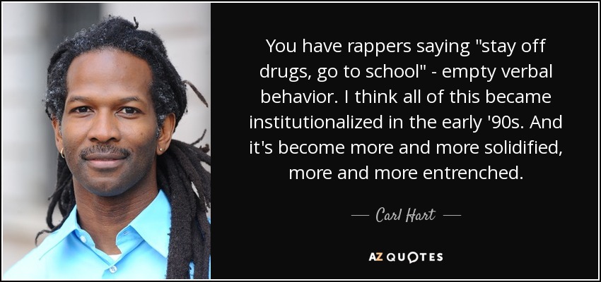 You have rappers saying 