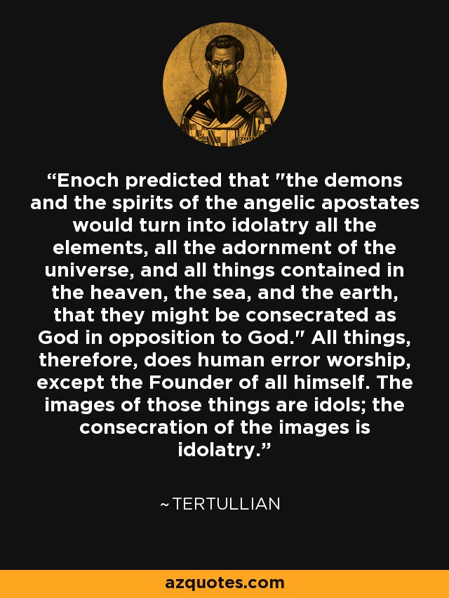 Enoch predicted that 