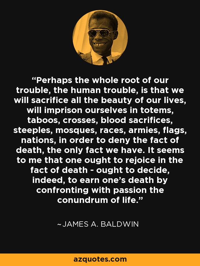 Pax on both houses: James Baldwin On Freedom And How We Imprison Ourselves