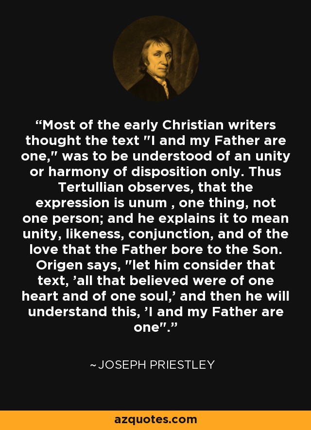 Most of the early Christian writers thought the text 