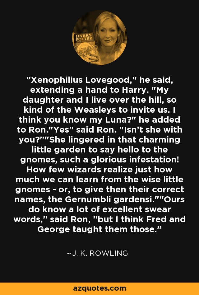 Xenophilius Lovegood,