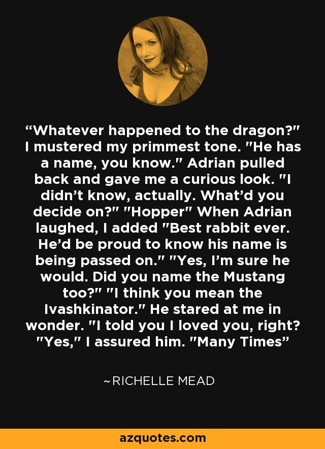 Whatever happened to the dragon?