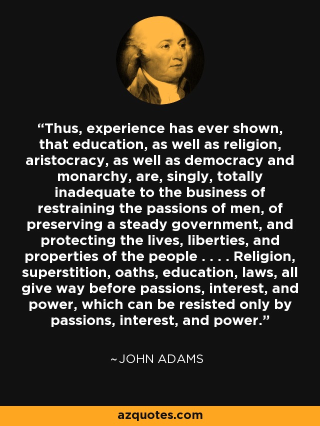 john adams quotes on religion