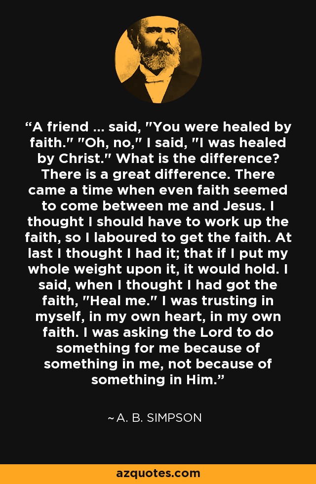 A friend ... said, 