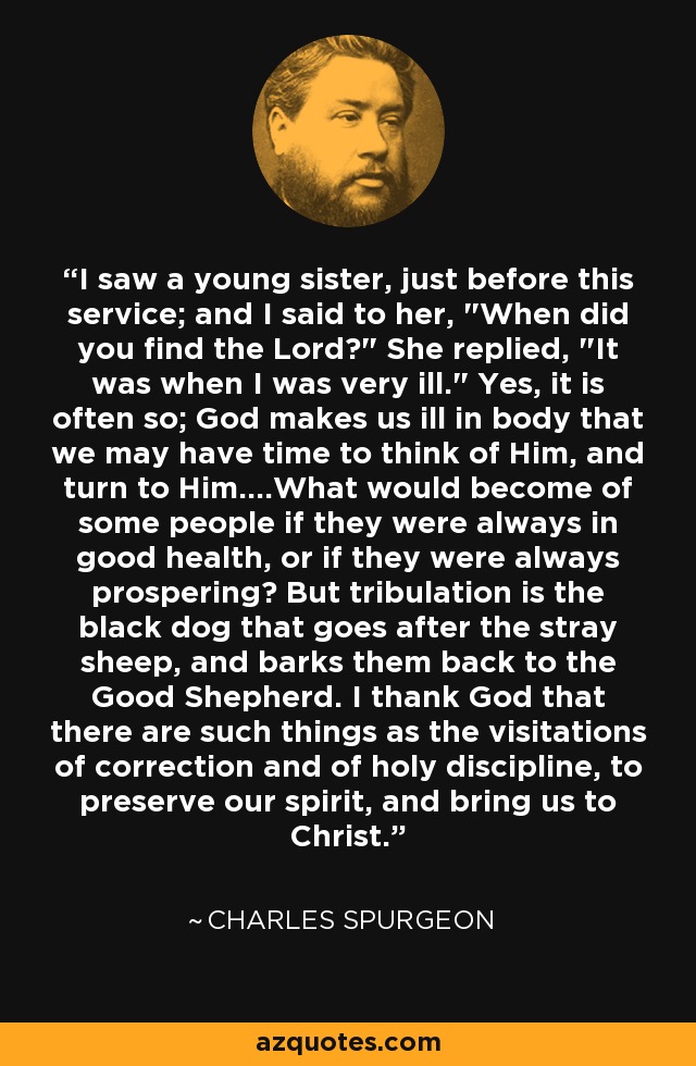 I saw a young sister, just before this service; and I said to her, 
