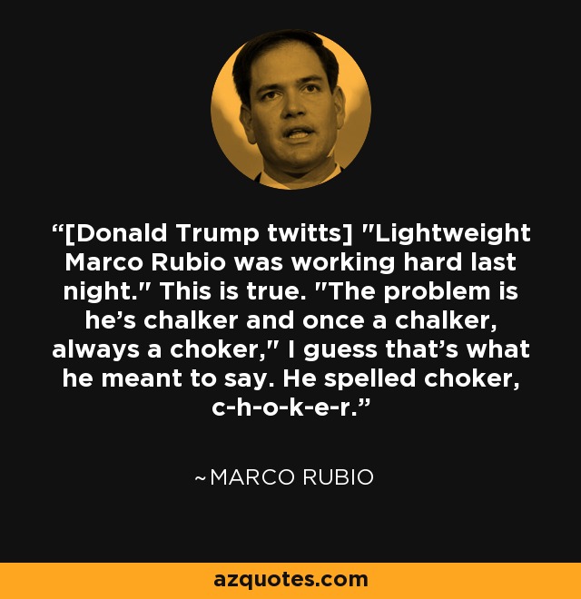 [Donald Trump twitts] 