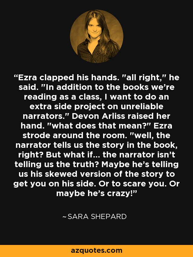 Ezra clapped his hands. 