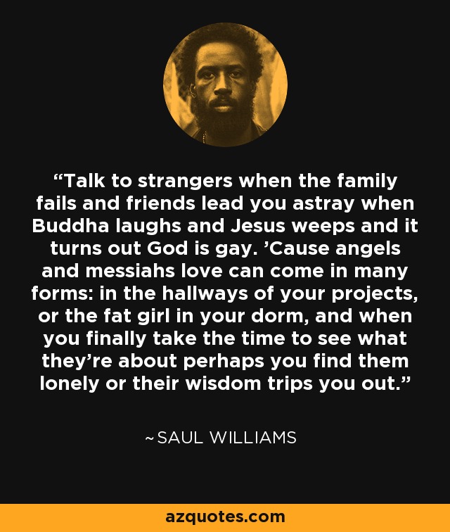 Talk to gay strangers