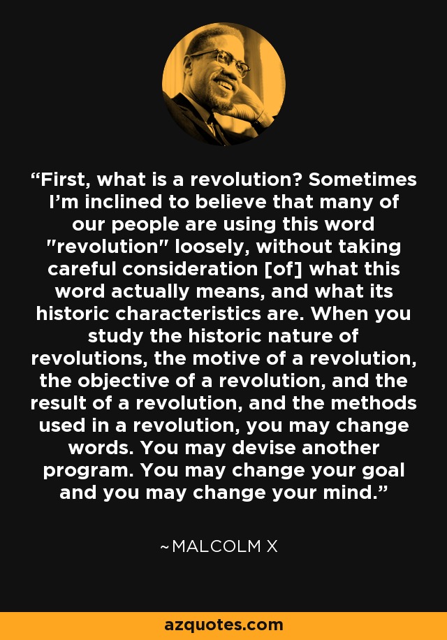 what does the word revolution mean