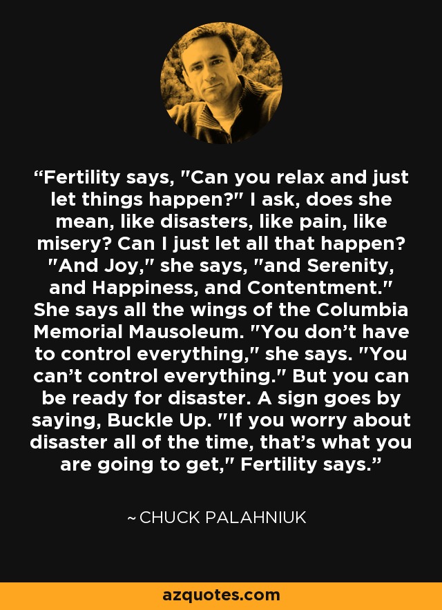 Fertility says, 