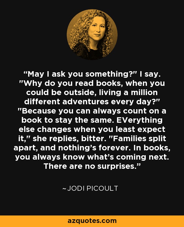 May I ask you something?