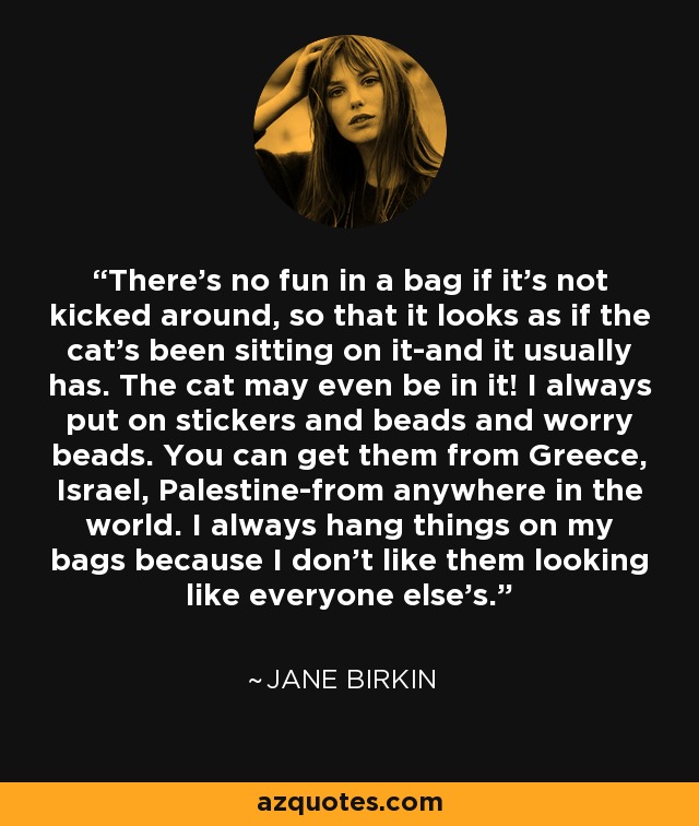 Jane Birkin's Birkin Sells For $163,000!
