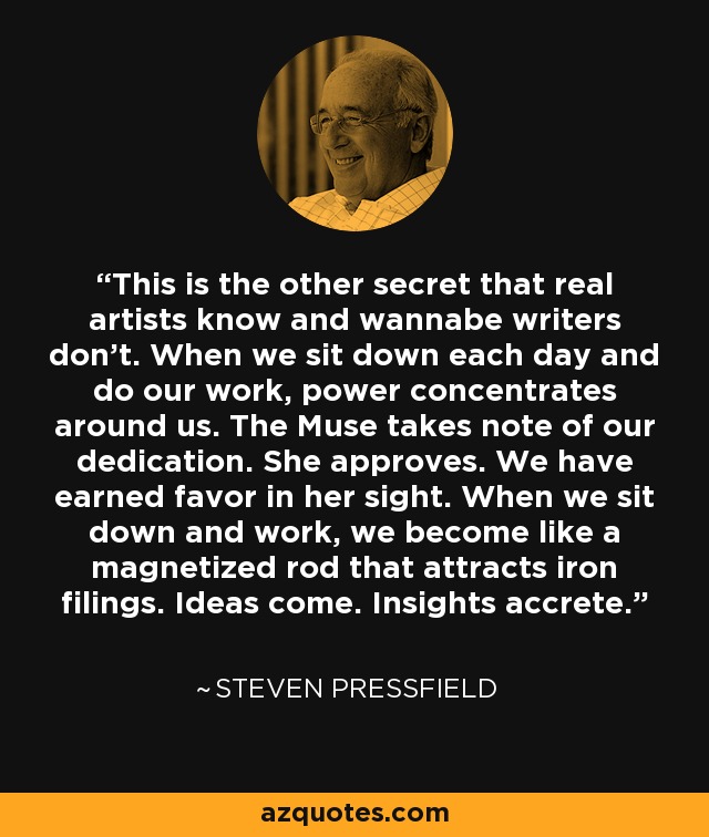 Steven Pressfield Quote Bio Super Creator