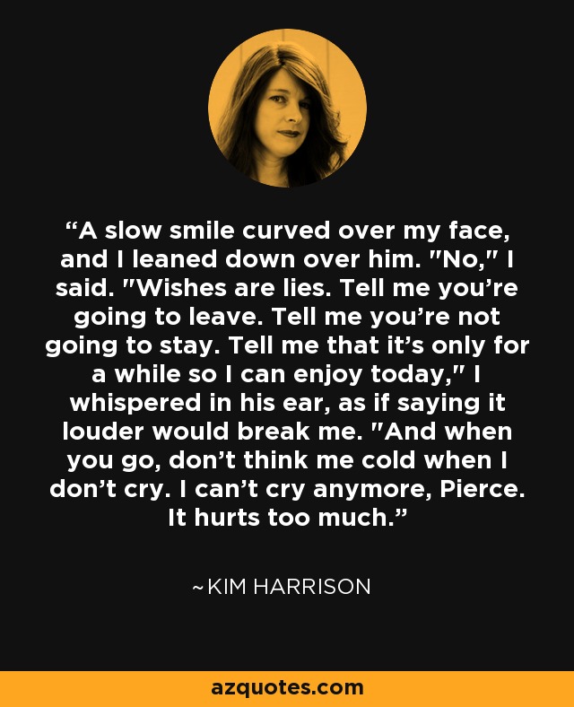 A slow smile curved over my face, and I leaned down over him. 