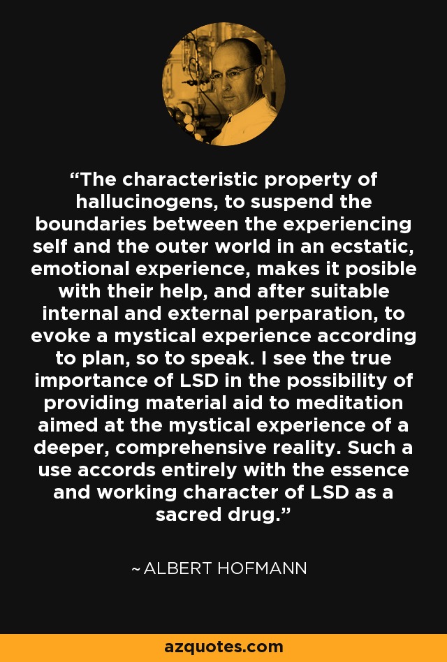 characteristics of hallucinogens are