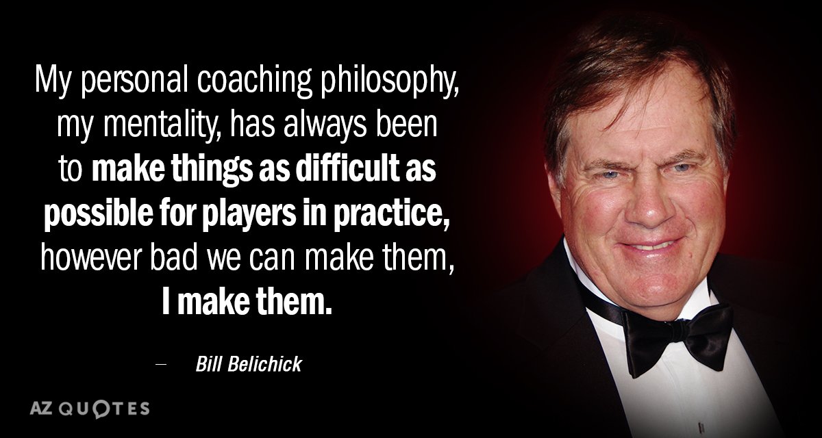 TOP 25 QUOTES BY BILL BELICHICK (of 63) | A-Z Quotes